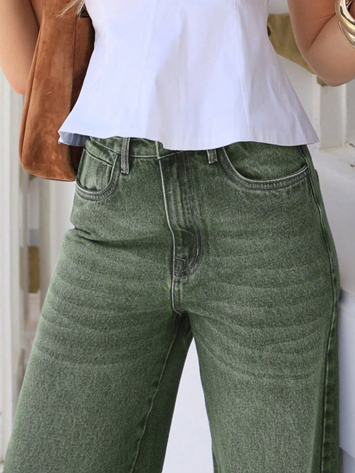 Jeans SHEIN, kaki