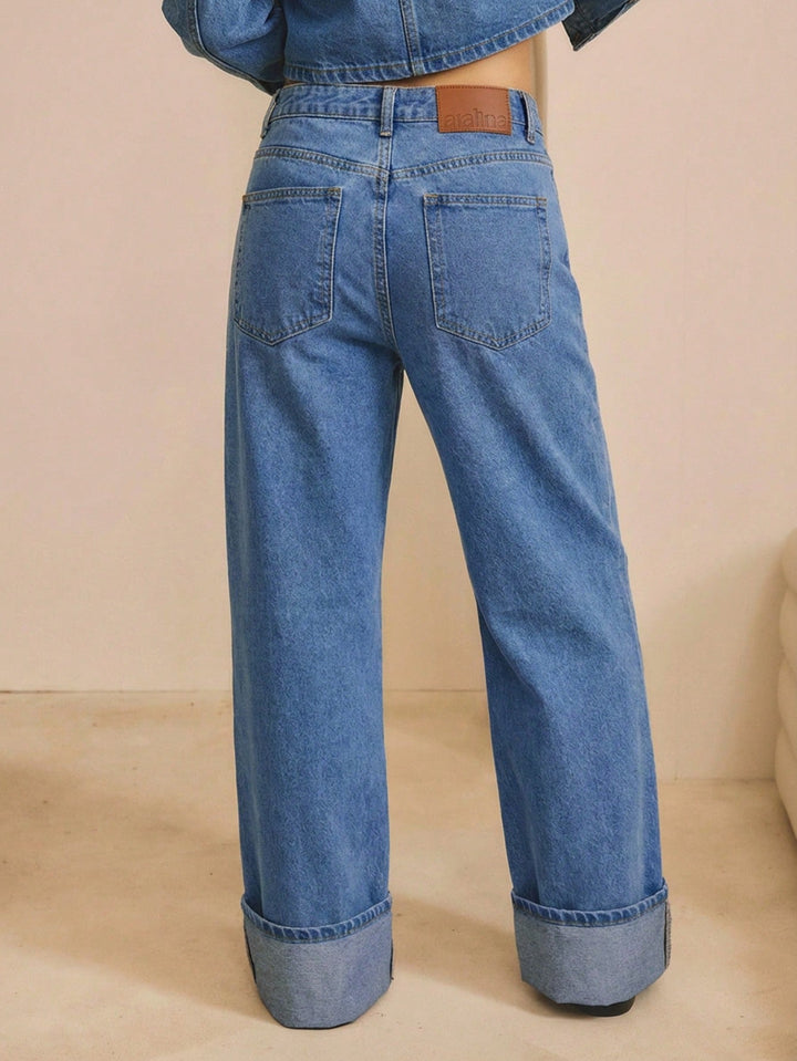 Jeans SHEIN, albastru