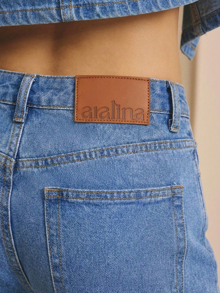 Jeans SHEIN, albastru