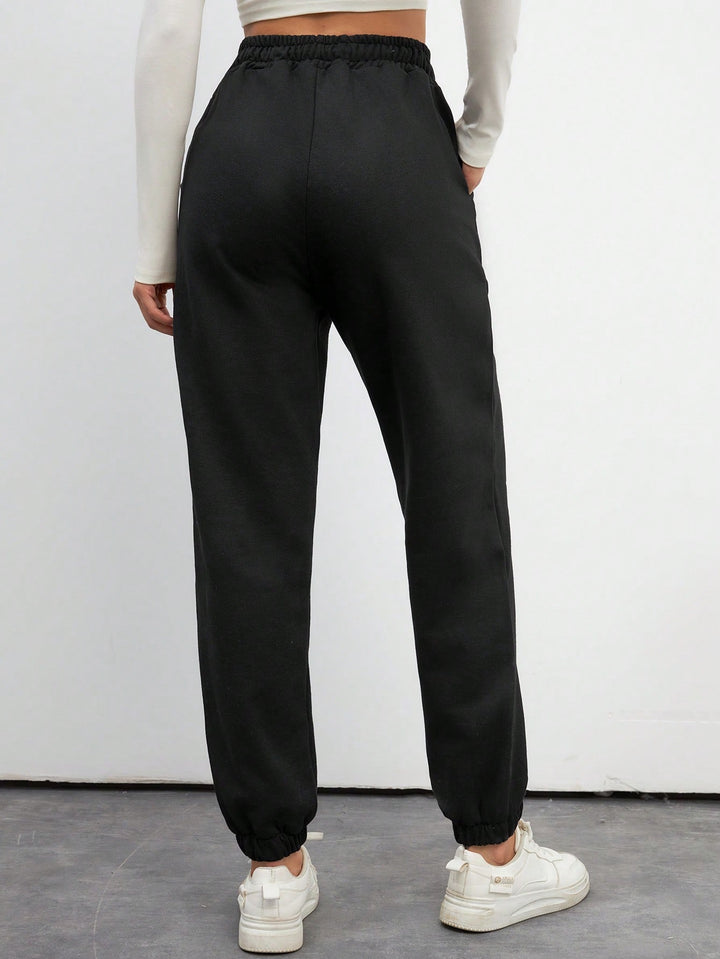 Pantaloni SHEIN, negru