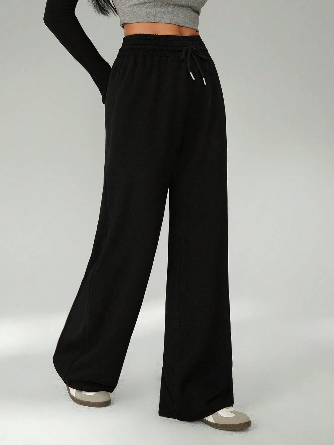 Pantaloni SHEIN, negru