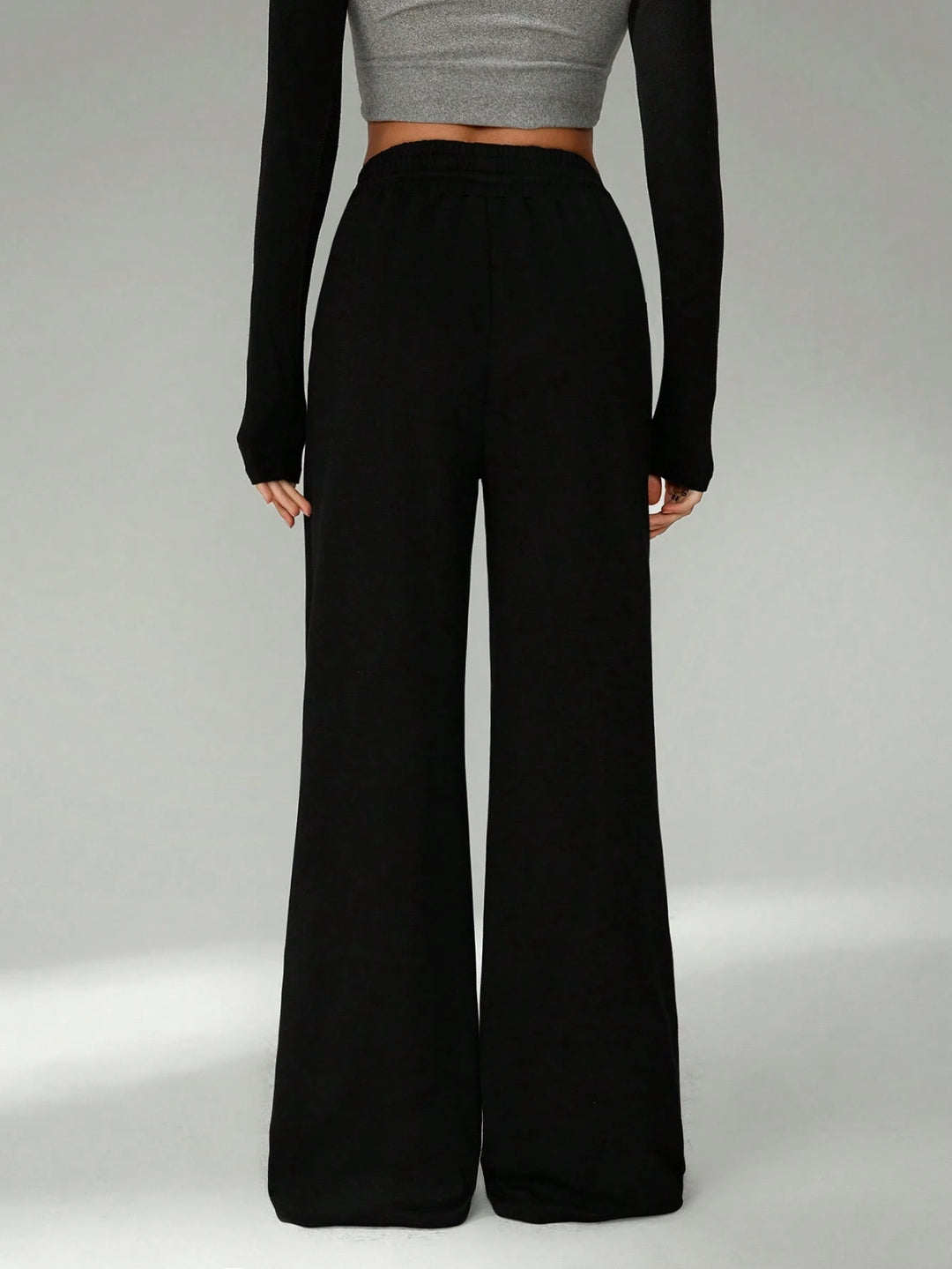 Pantaloni SHEIN, negru