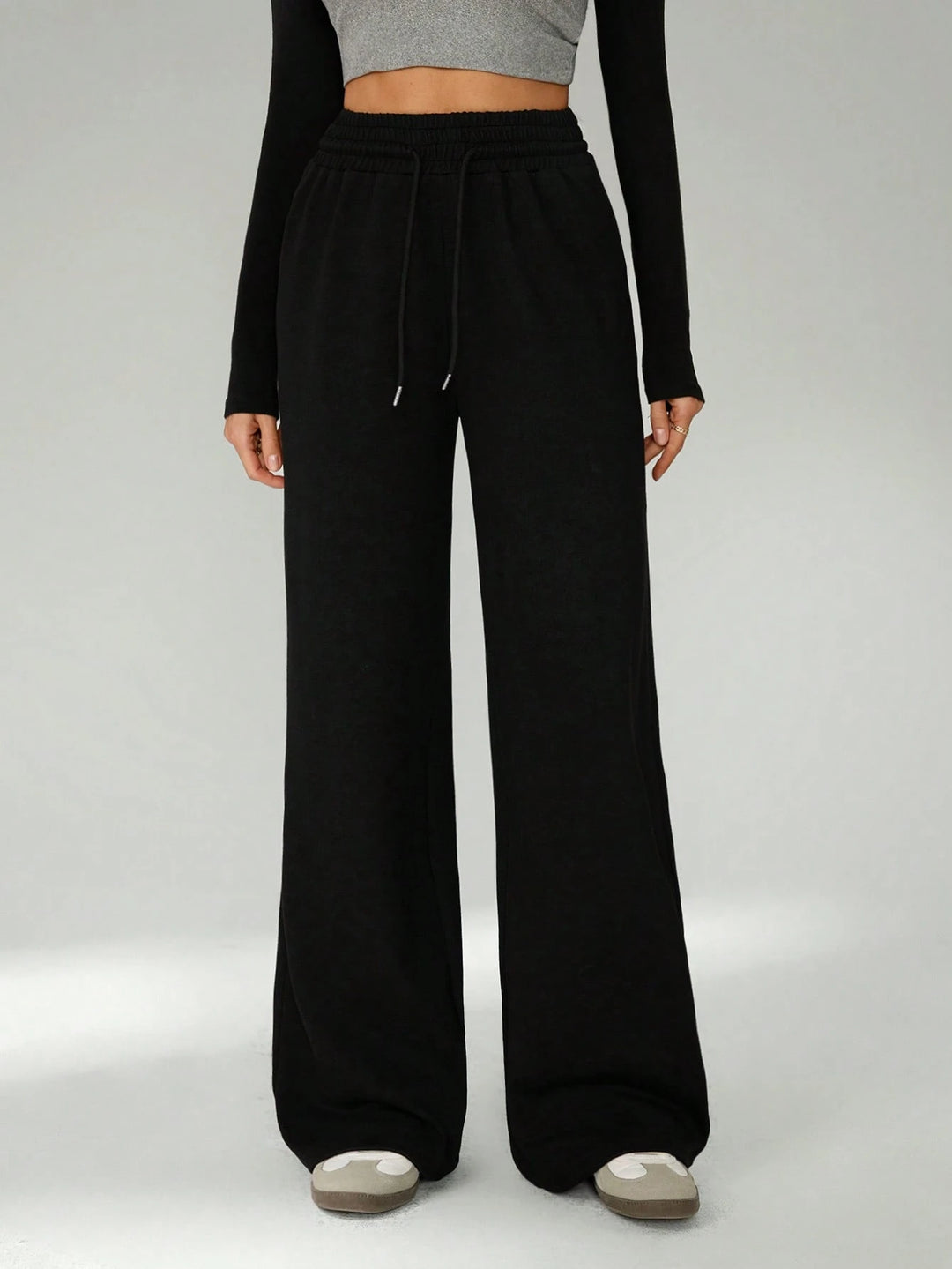 Pantaloni SHEIN, negru