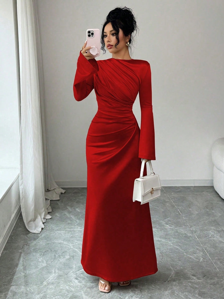 Rochie maxi SHEIN, roșu