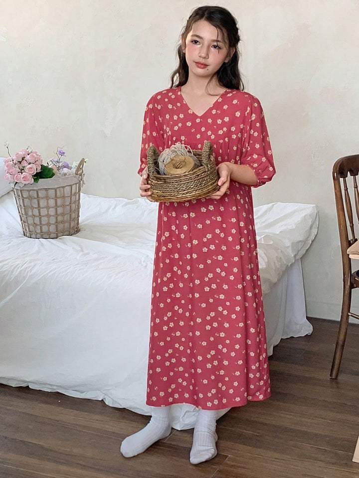Pijama SHEIN, roșu