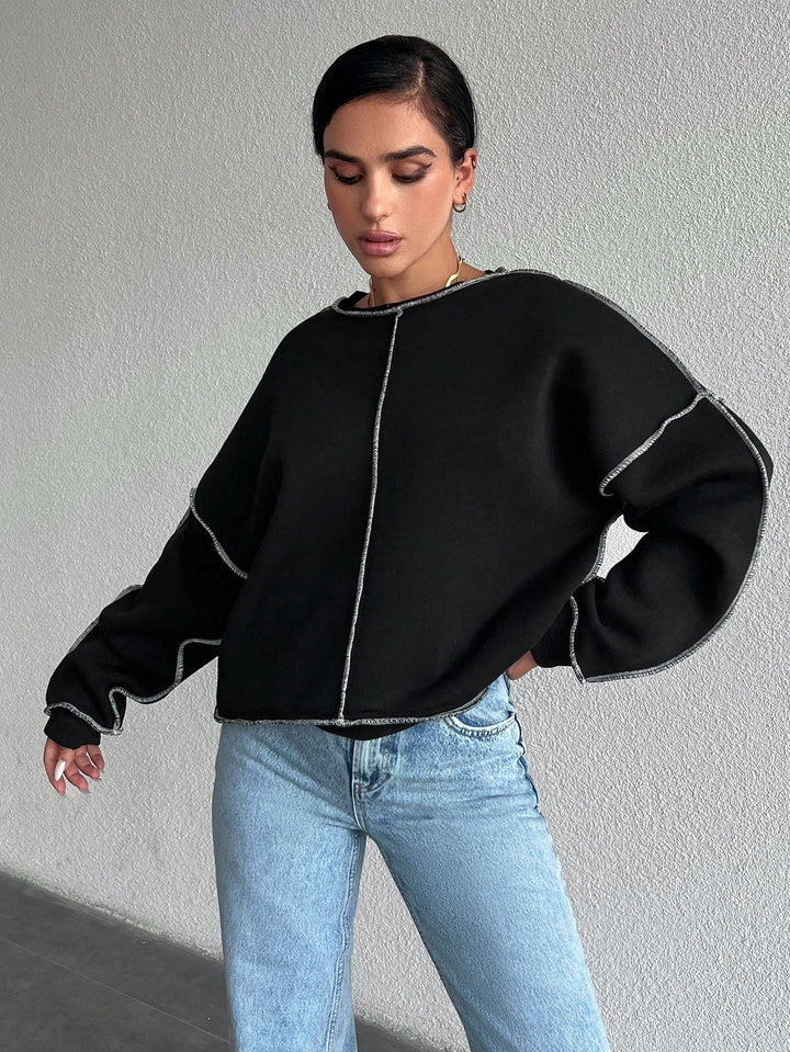 SHEIN blúz, fekete