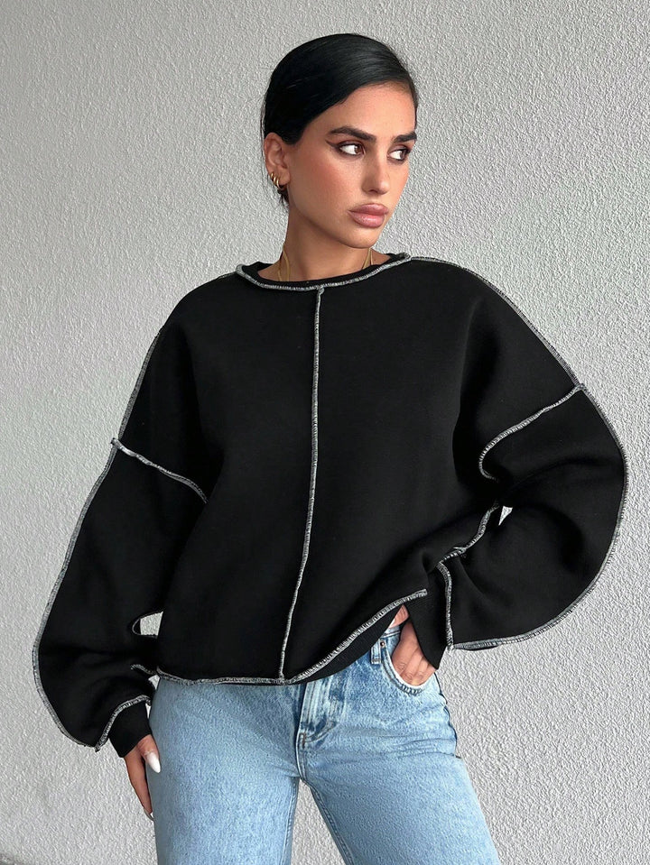 SHEIN blúz, fekete