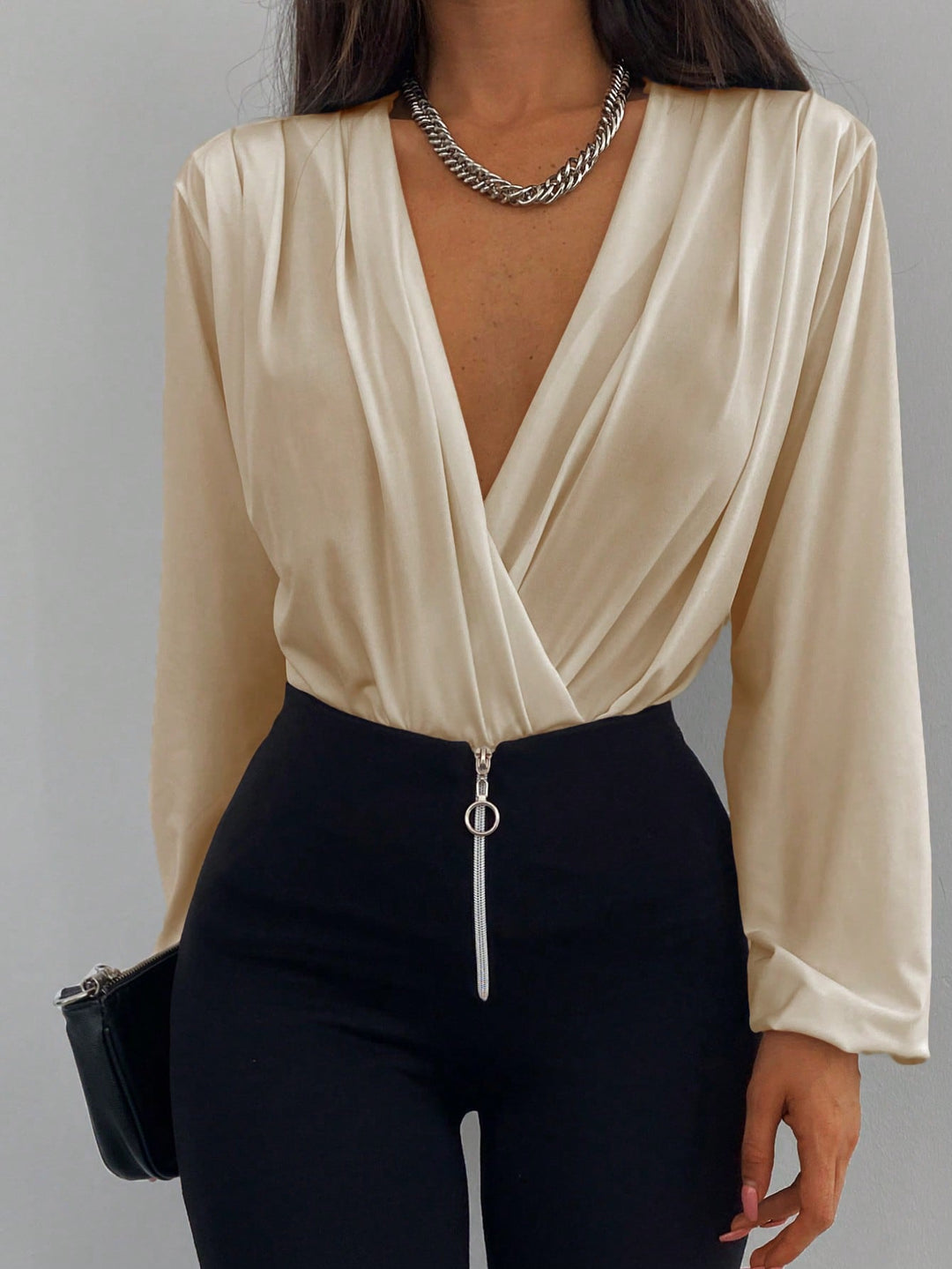 Bluza SHEIN, portocaliu