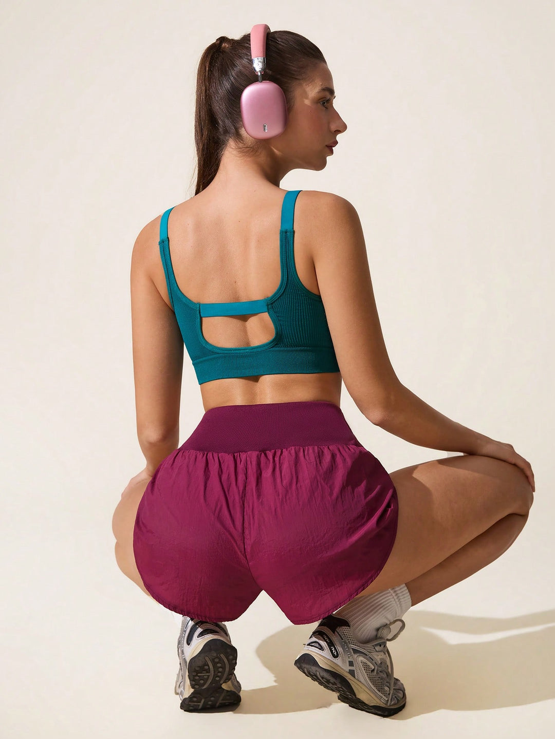 Bustieră sport SHEIN, verde