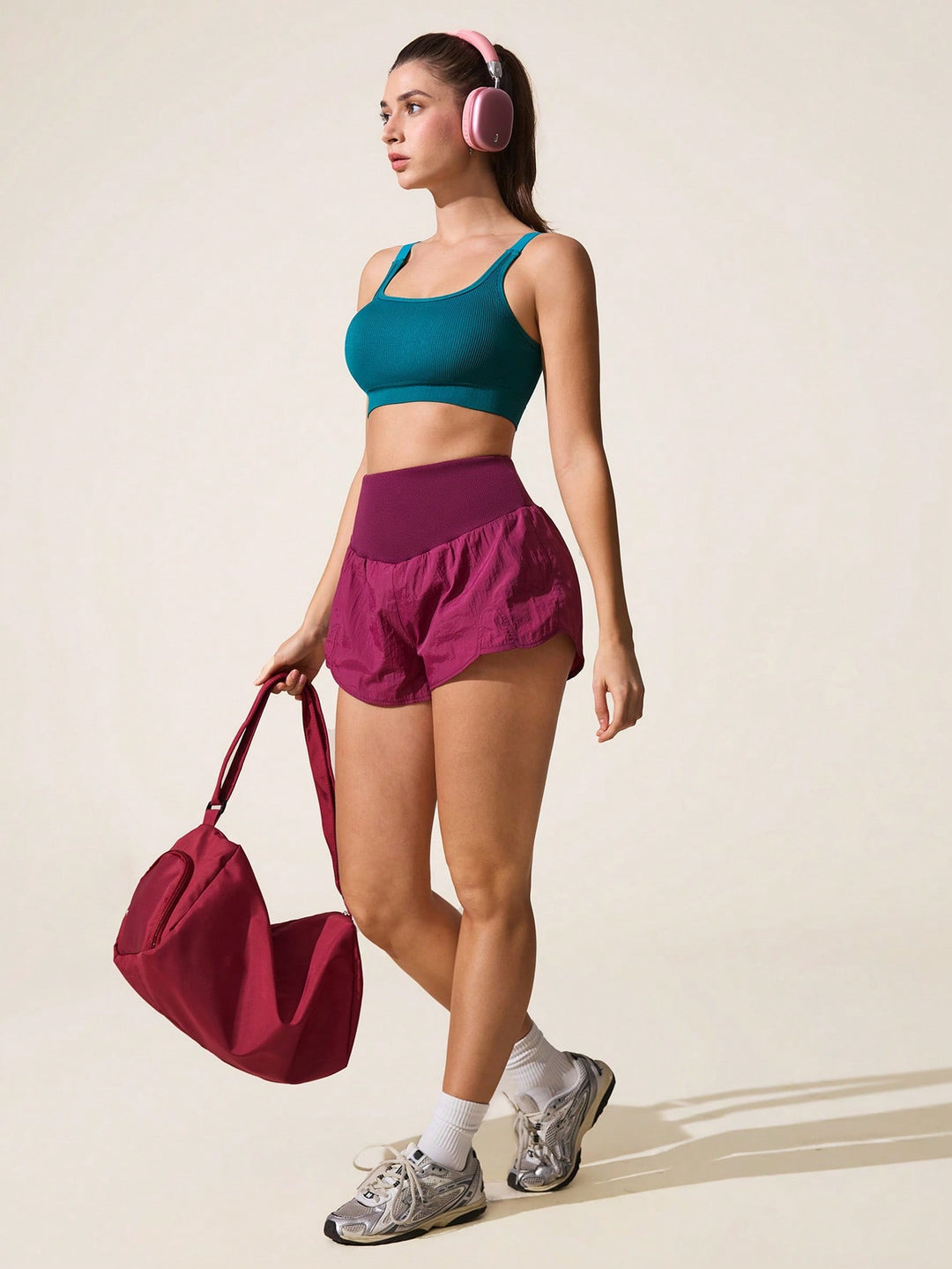 Bustieră sport SHEIN, verde