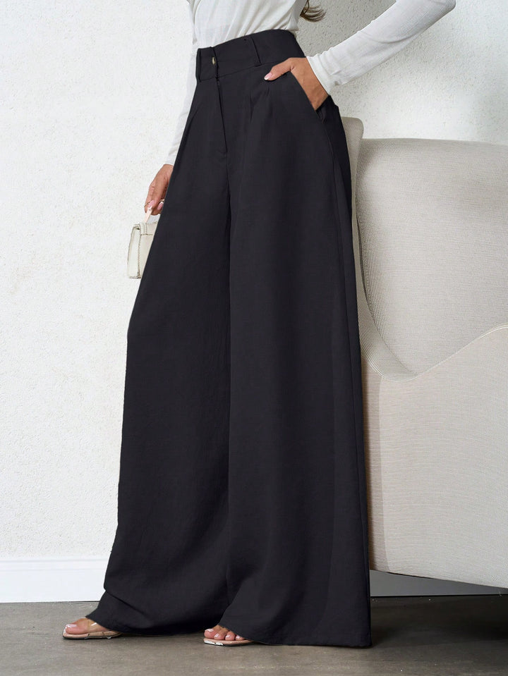 Pantaloni SHEIN, negru