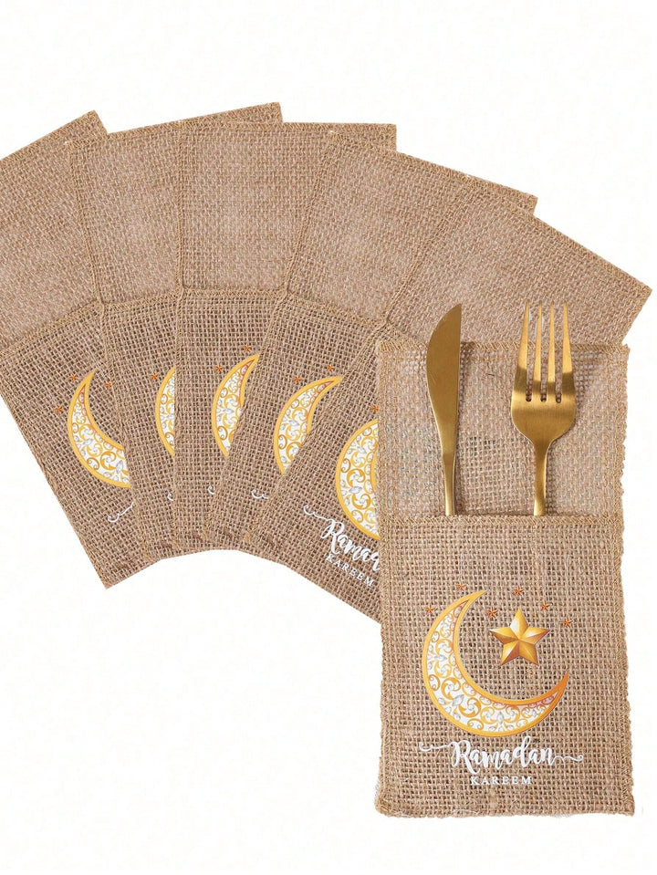 Husă pentru tacâmuri SHEIN, kaki