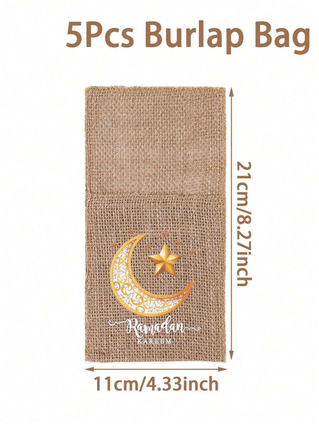 Husă pentru tacâmuri SHEIN, kaki