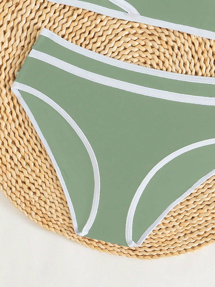 Set bikini SHEIN, turcoaz