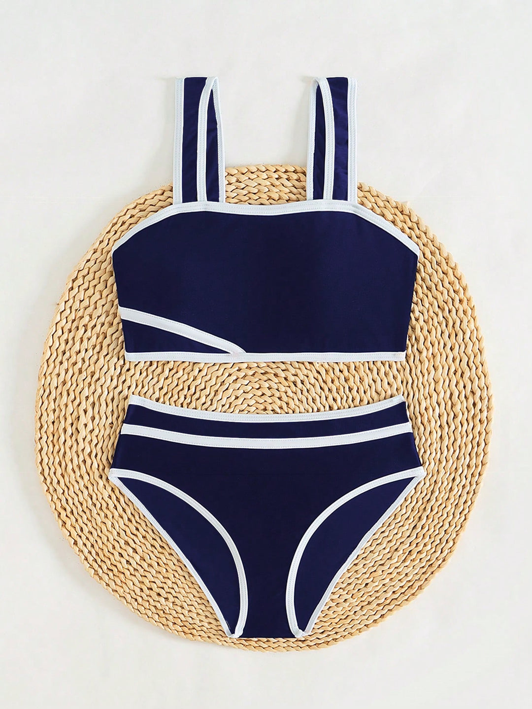 Set bikini SHEIN, albastru