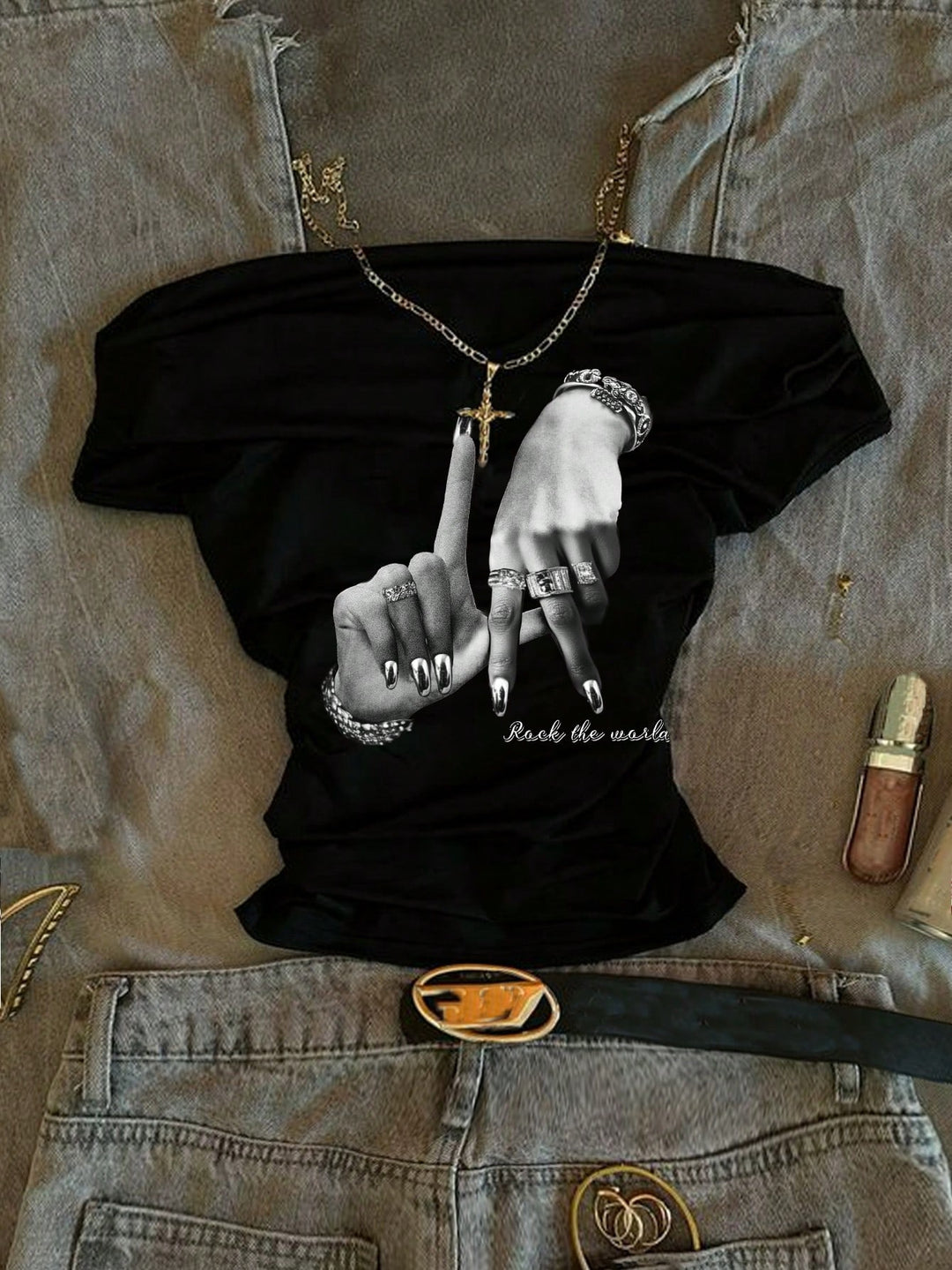 Tricou SHEIN, negru