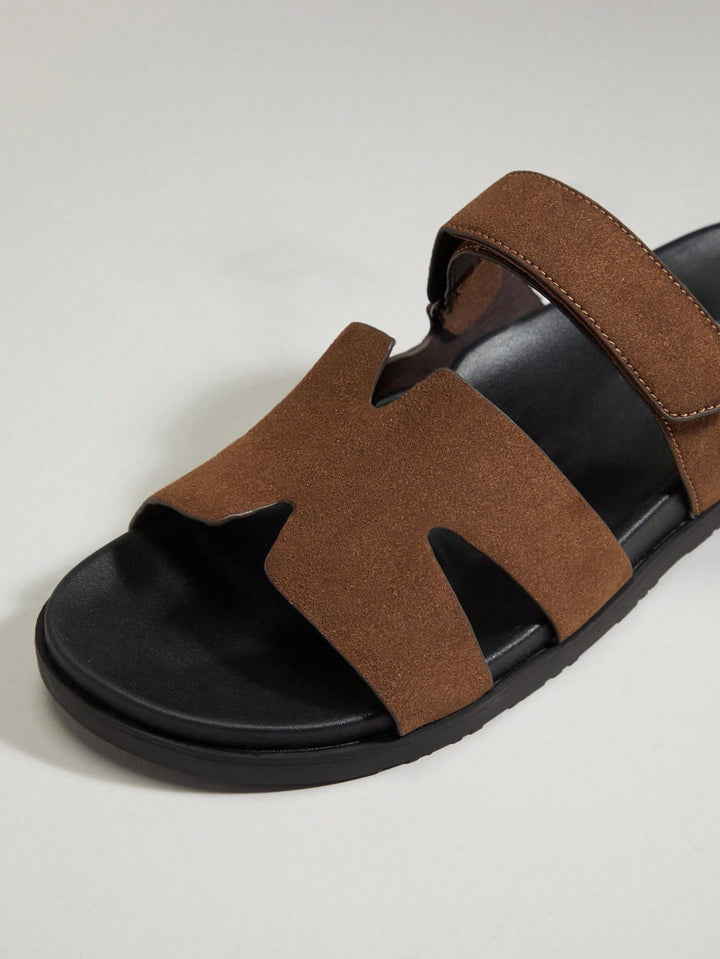 Sandale SHEIN, maro