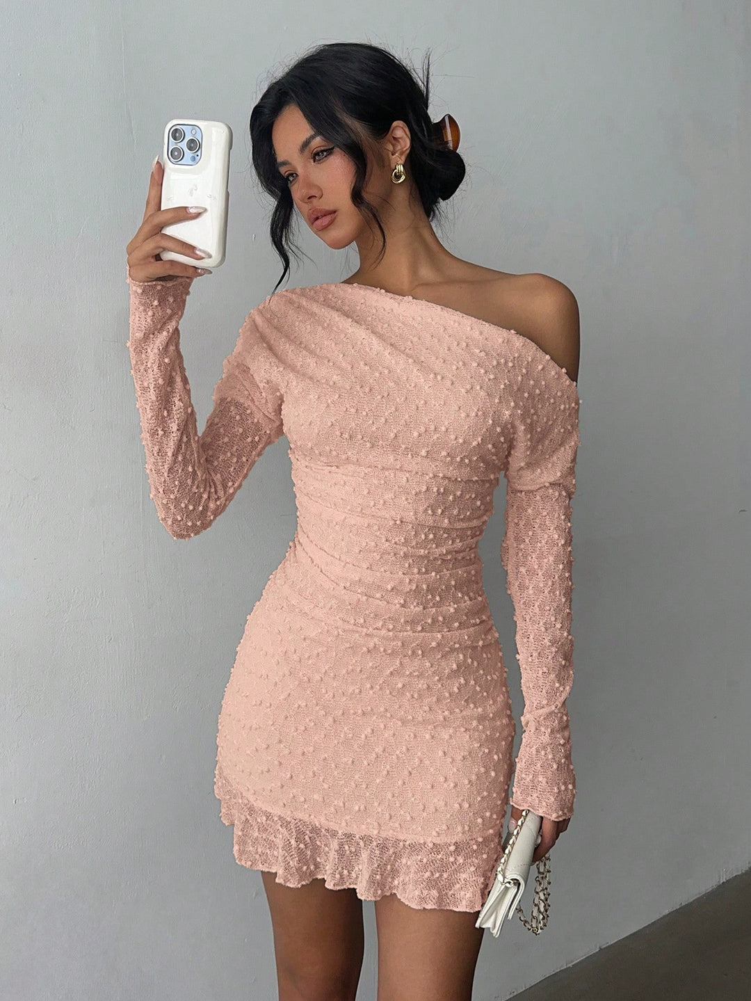 Rochie mini SHEIN, roz