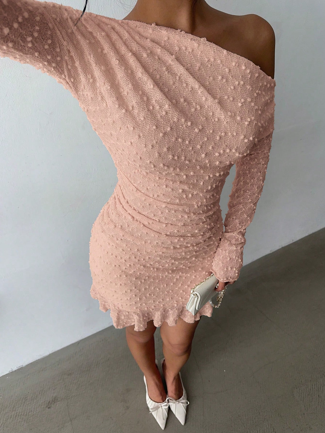 Rochie mini SHEIN, roz
