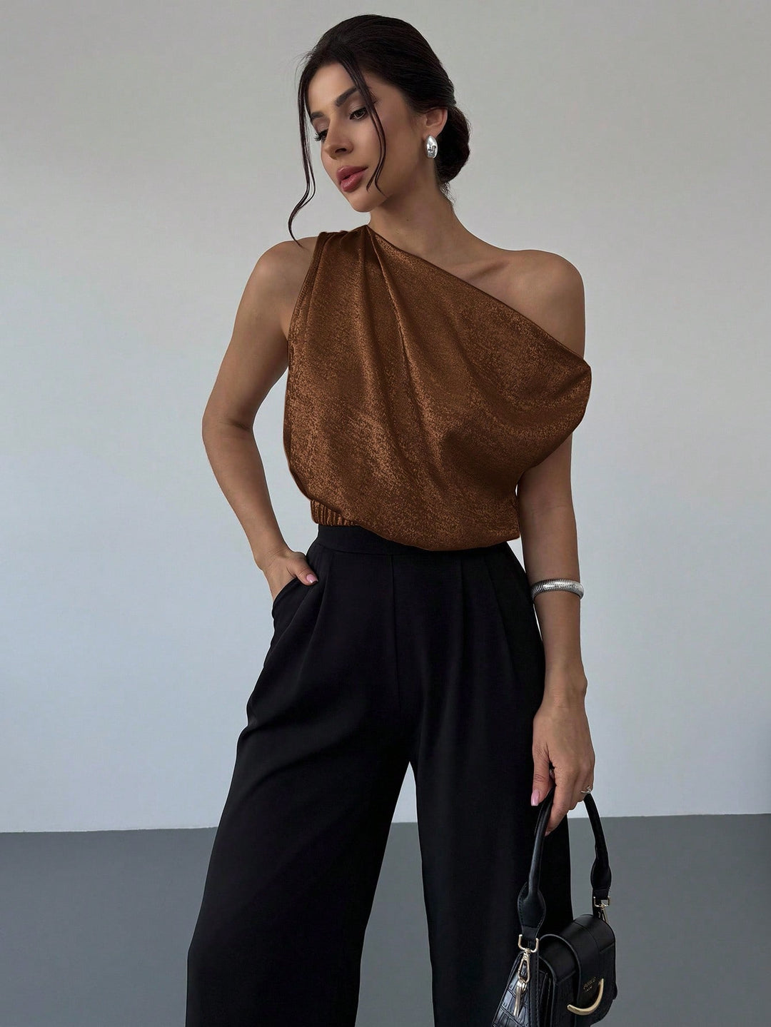 Bluza SHEIN, maro