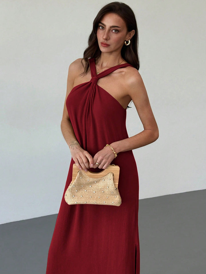 Rochie maxi SHEIN, vișiniu