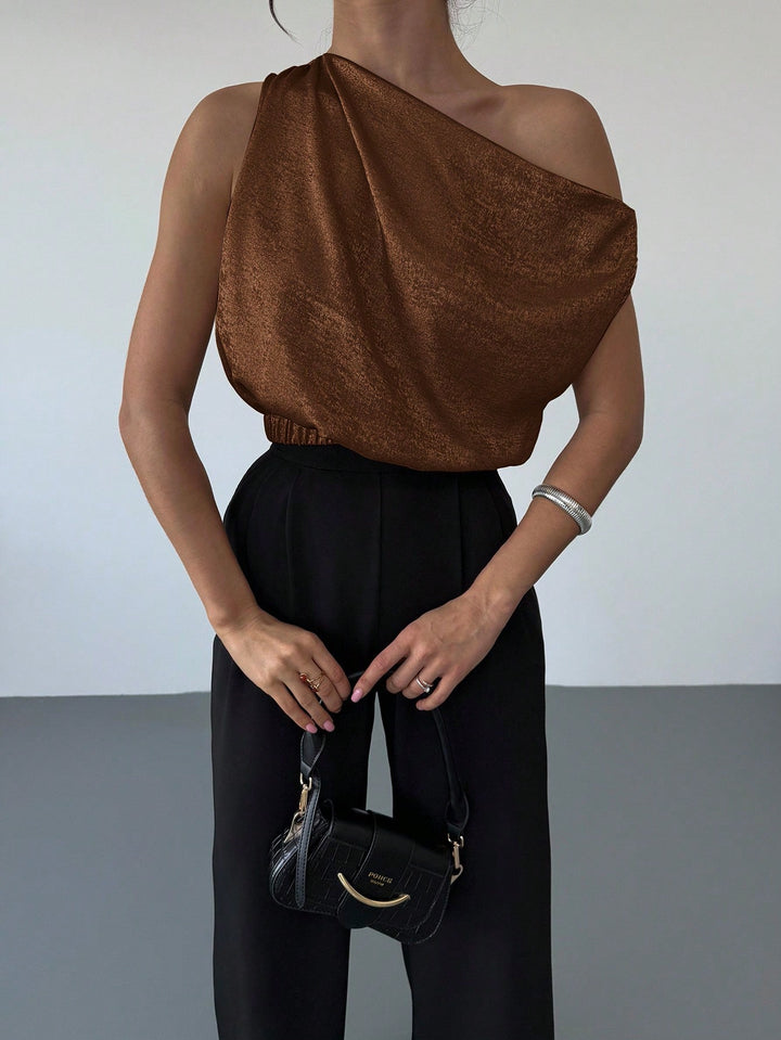Bluza SHEIN, maro