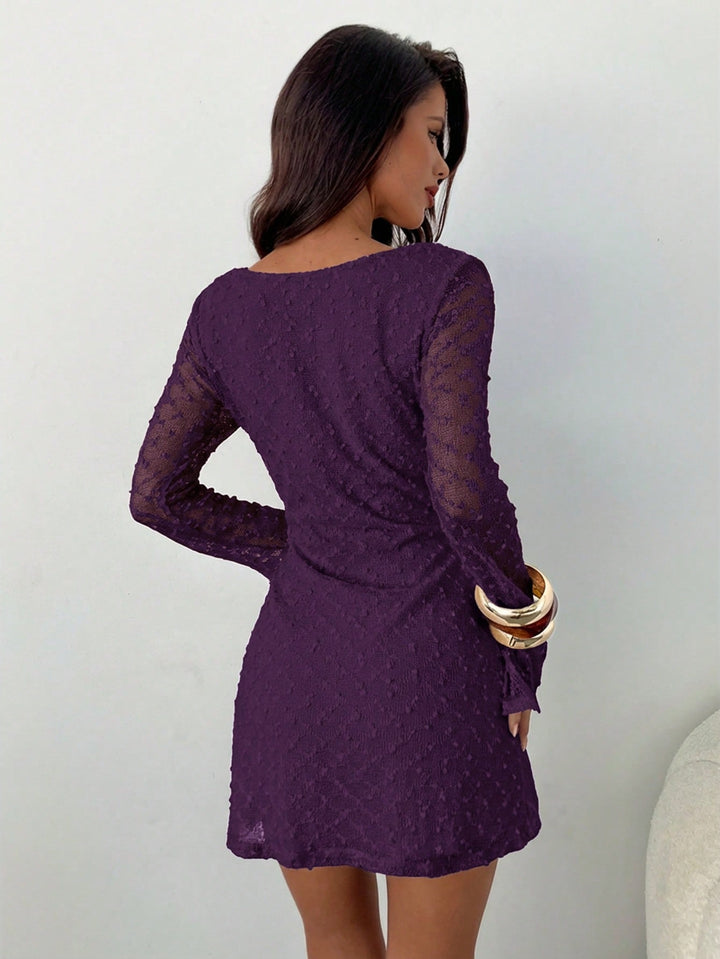 Rochie scurtă SHEIN, mov