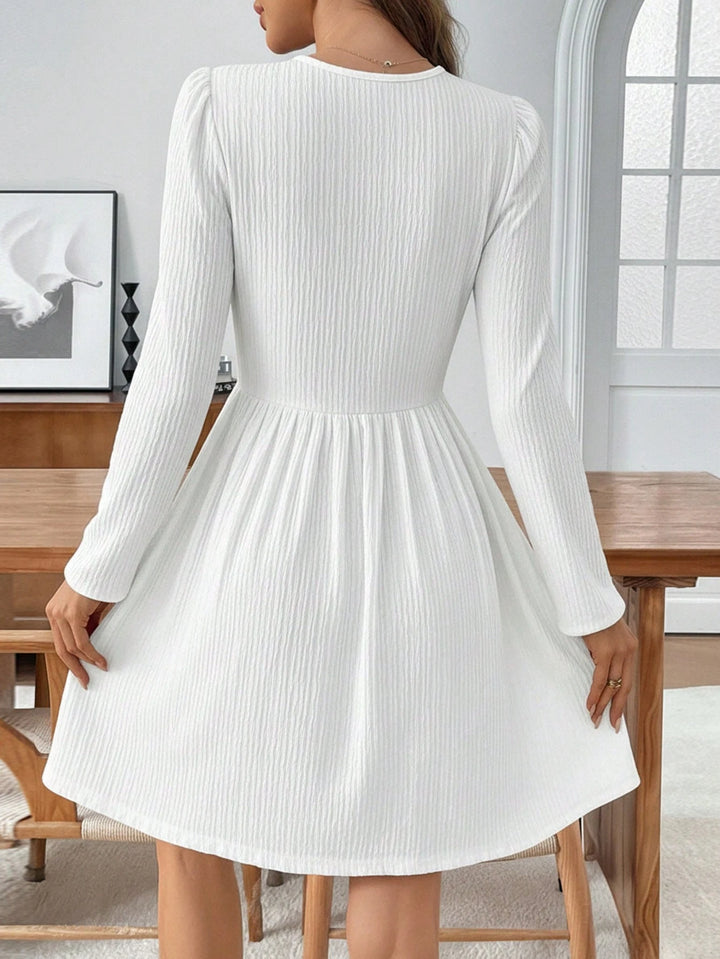 Rochie mini SHEIN, alb