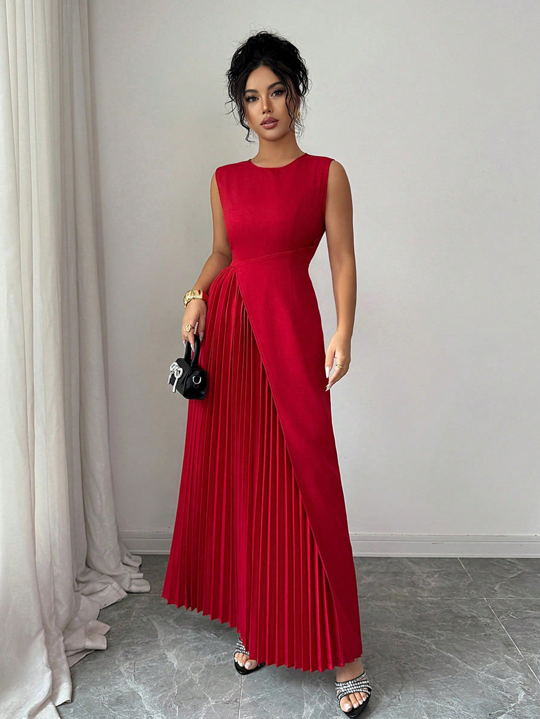 SHEIN Maxi Ruha, piros