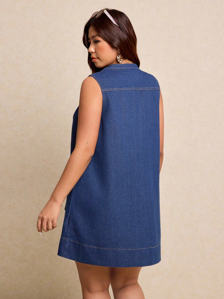 Rochie de blugi SHEIN, albastru