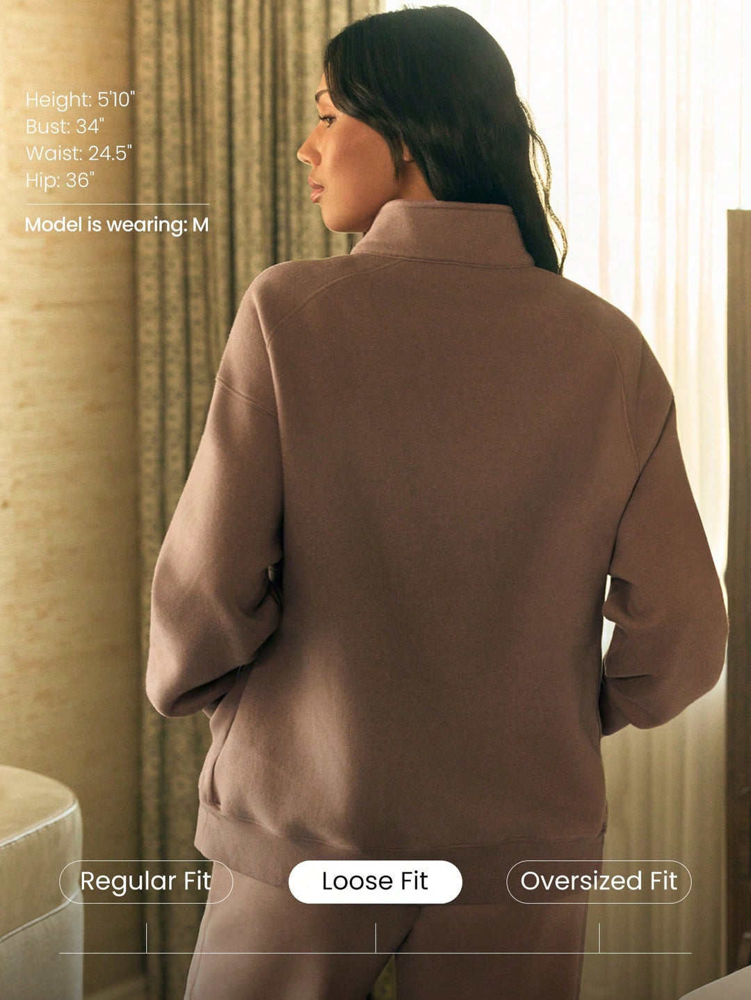 SHEIN blúz, bronz