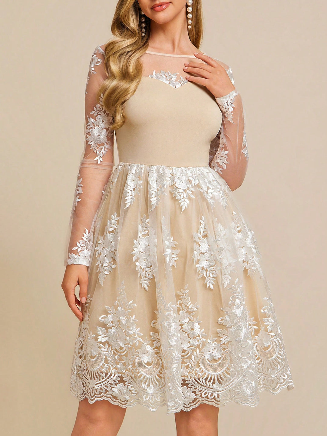 Rochie scurtă SHEIN, alb