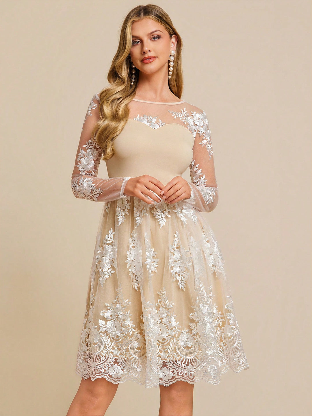 Rochie scurtă SHEIN, alb