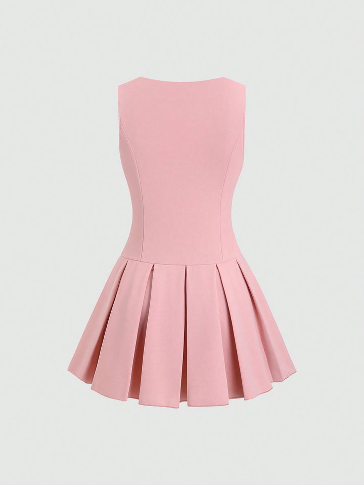 Rochie mini SHEIN, roz