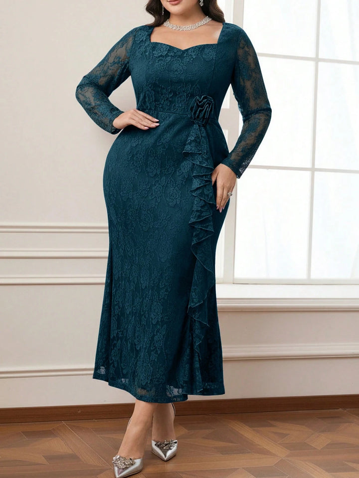 Rochie maxi SHEIN, albastru