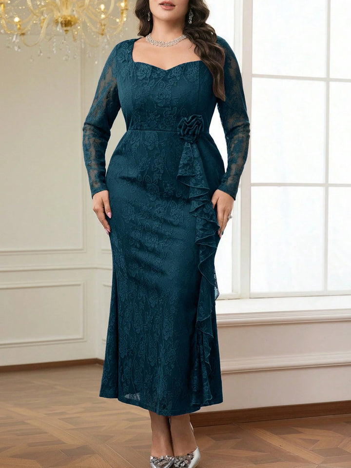 Rochie maxi SHEIN, albastru