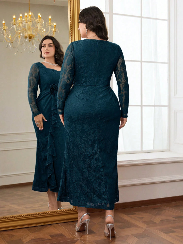 Rochie maxi SHEIN, albastru