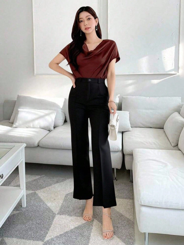 Pantaloni SHEIN, negru