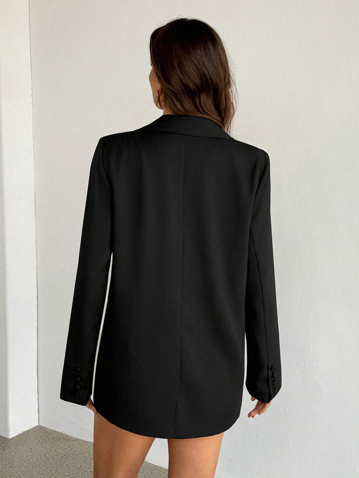 Sacou SHEIN, negru