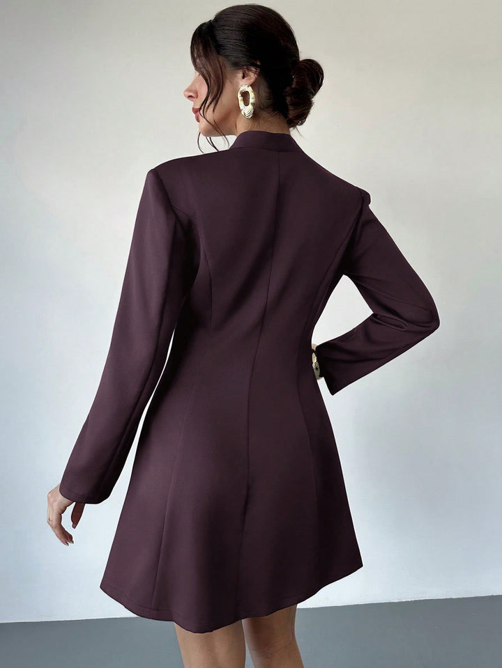 Rochie scurtă SHEIN, bej