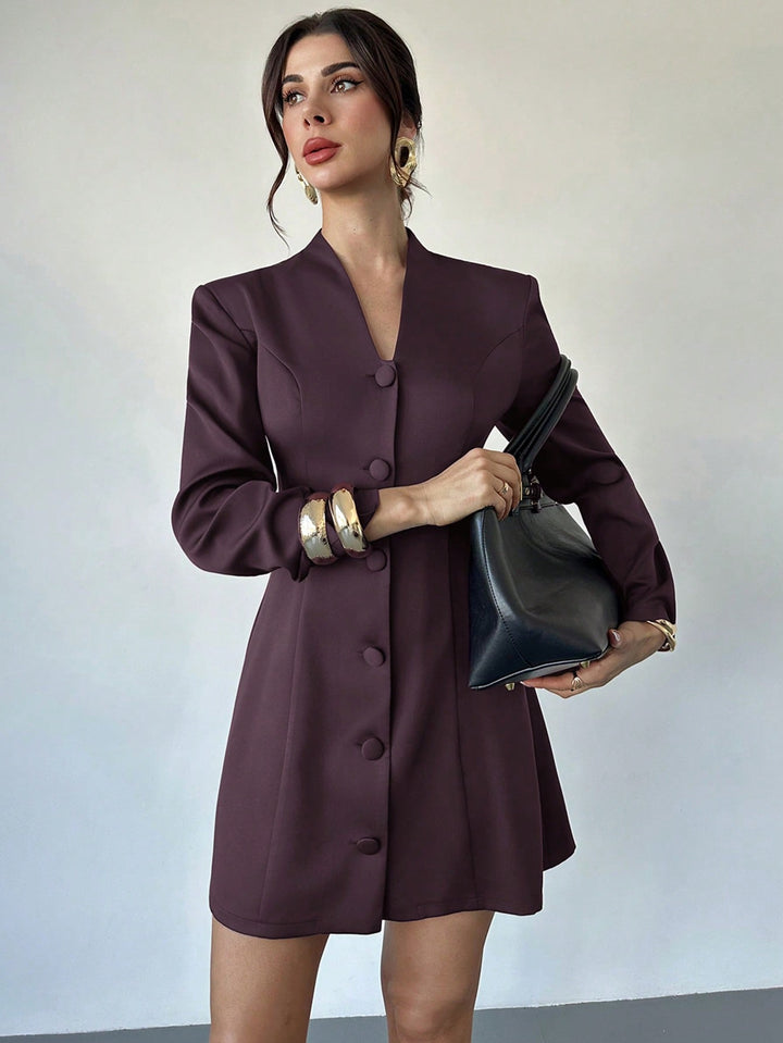 Rochie scurtă SHEIN, bej