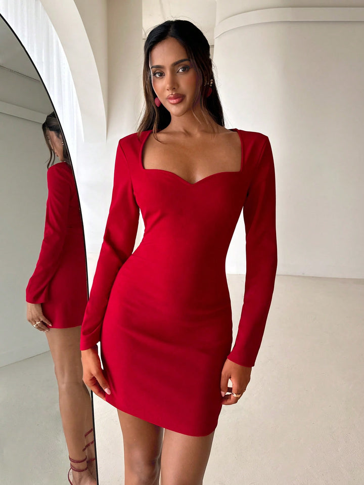 Rochie mini SHEIN, roșu