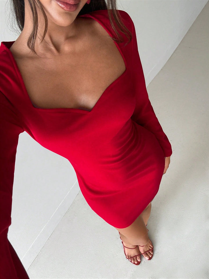 Rochie mini SHEIN, roșu