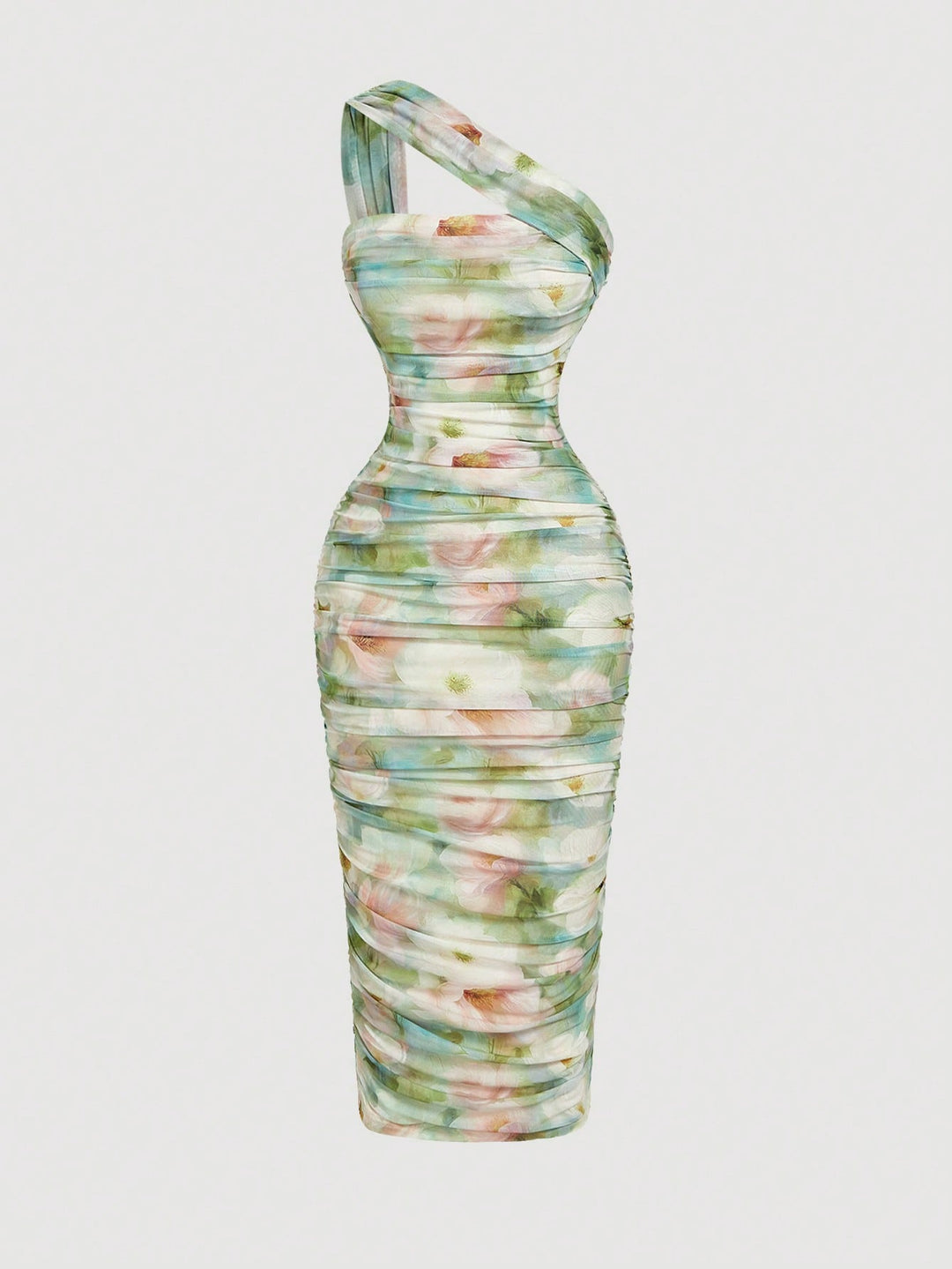 Rochie midi SHEIN, mix culori