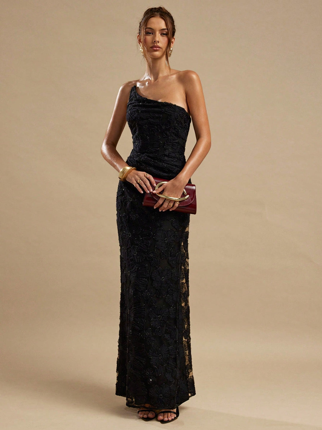 Rochie maxi SHEIN, negru