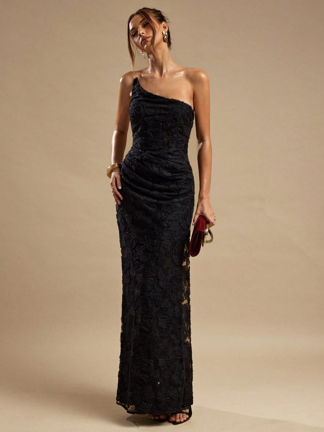 Rochie maxi SHEIN, negru