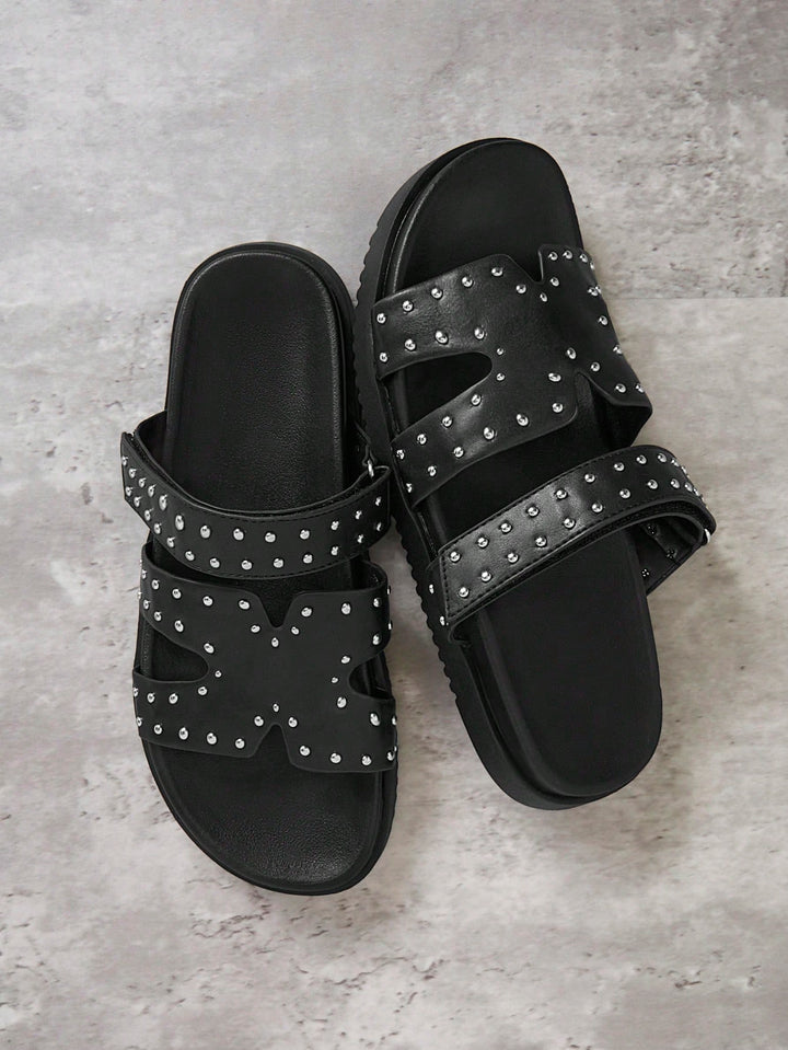Sandale SHEIN, negru