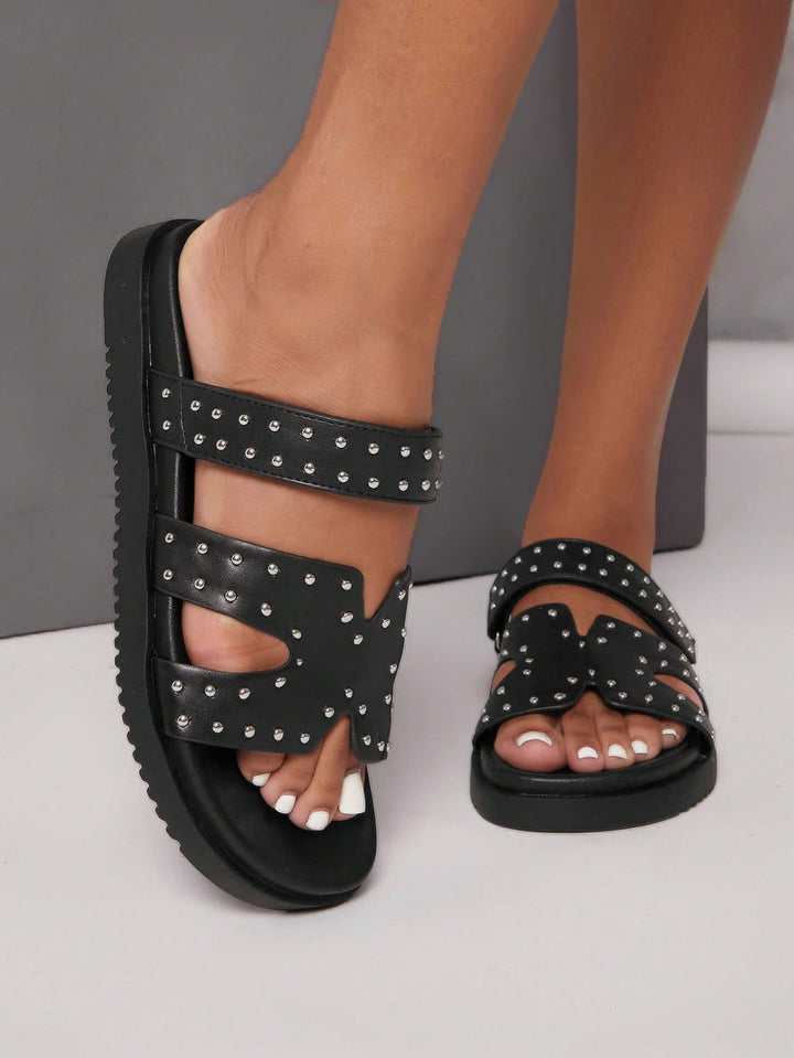 Sandale SHEIN, negru