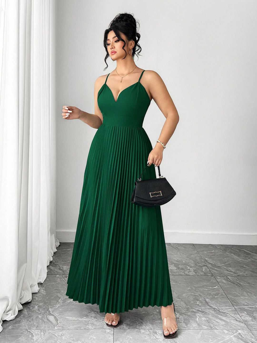 Rochie SHEIN, verde