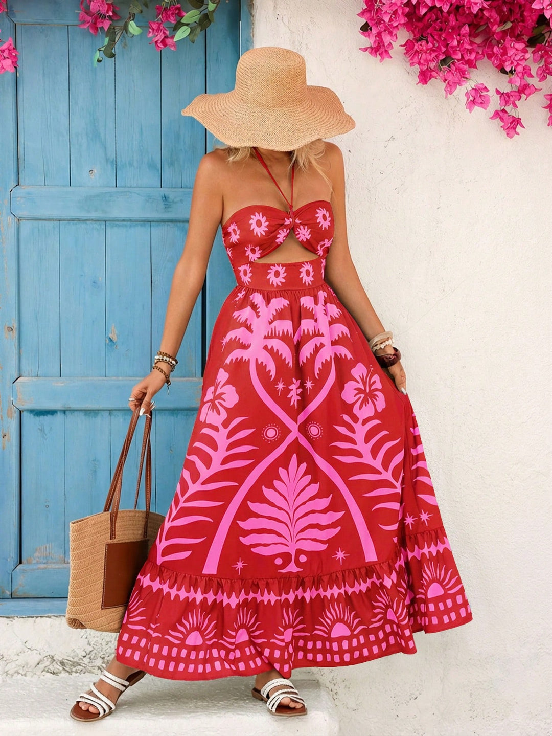 Rochie maxi SHEIN, roz